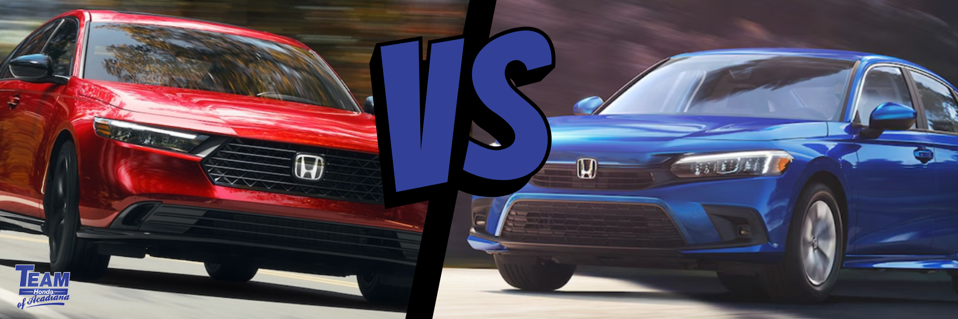 2024 Honda Accord vs. 2024 Honda Civic