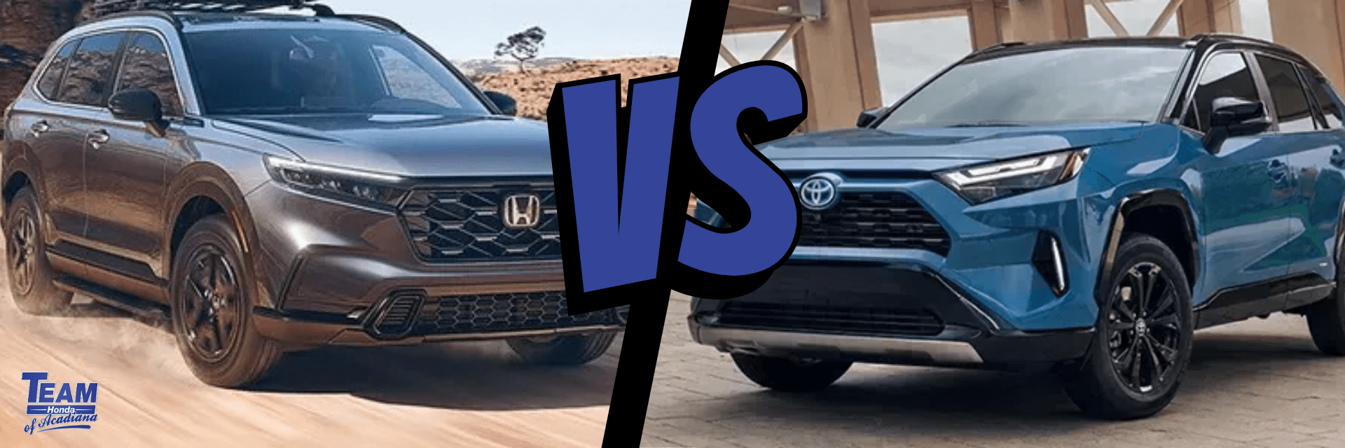 2024 Honda CR-V Hybrid vs. Toyota RAV4 Hybrid