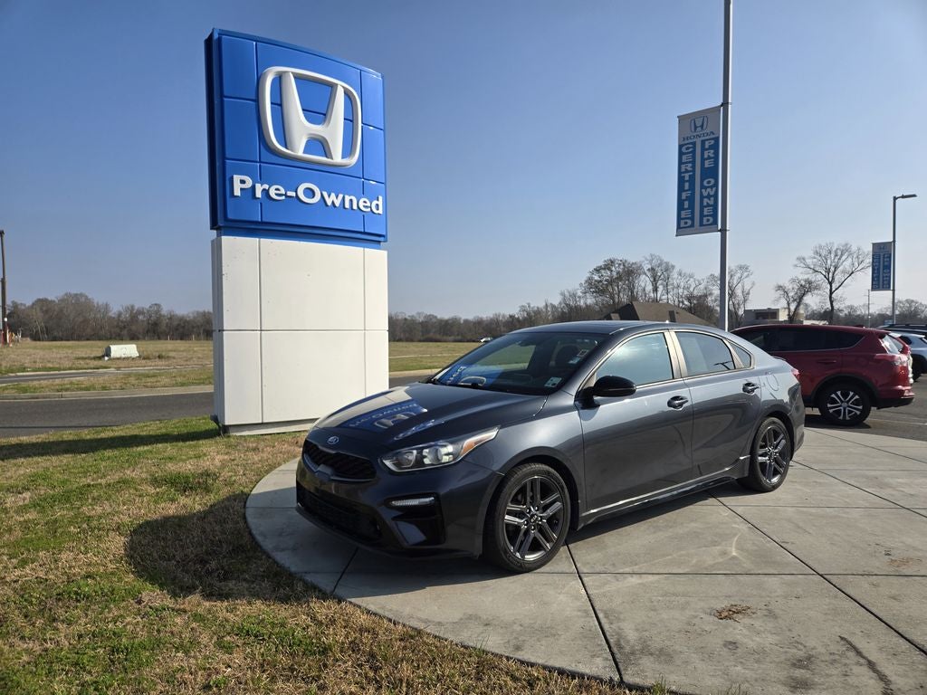 Used 2021 Kia Forte GT-Line with VIN 3KPF34ADXME287676 for sale in Opelousas, LA