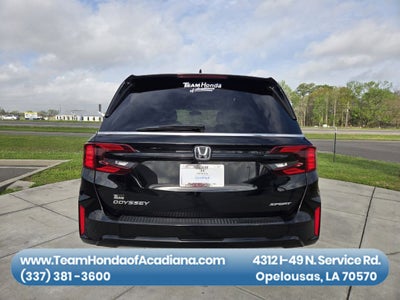 2025 Honda Odyssey Sport-L