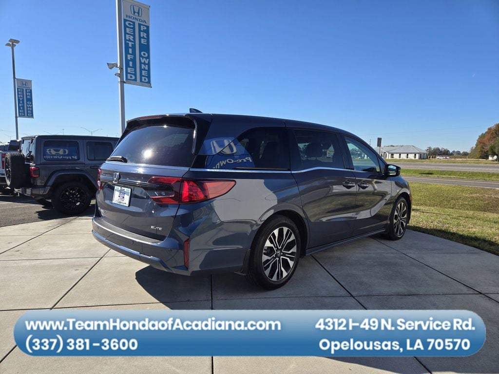 2025 Honda Odyssey Elite