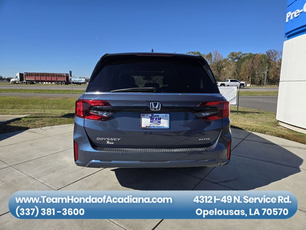 2025 Honda Odyssey Elite