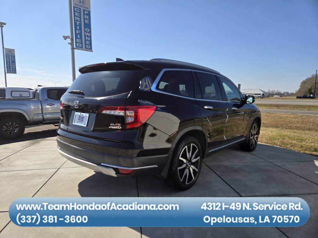 2021 Honda Pilot Elite