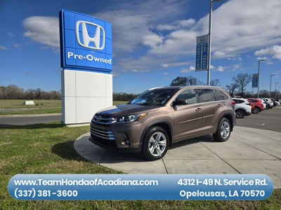 2018 Toyota Highlander Limited