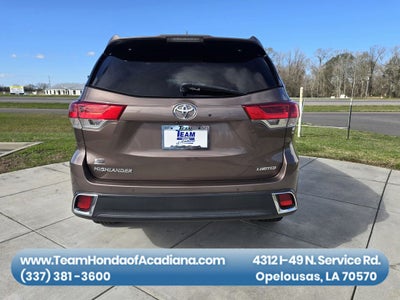 2018 Toyota Highlander Limited