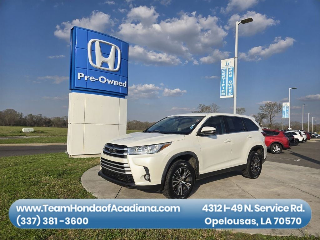 2019 Toyota Highlander LE Plus