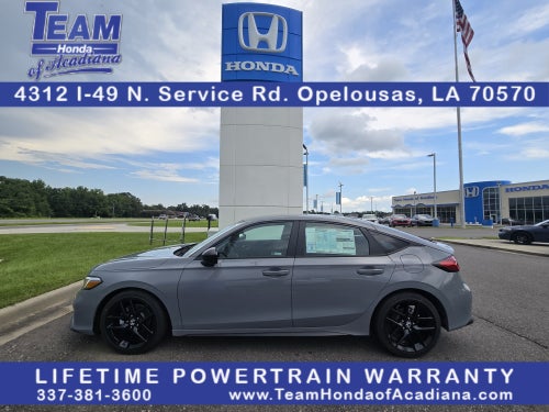 2026 Honda Civic Hatchback Sport