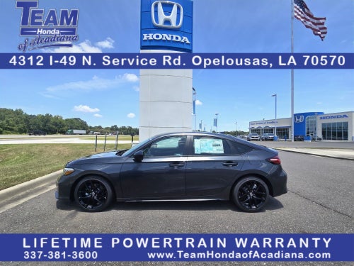 2026 Honda Civic Hatchback Sport