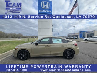 2026 Honda Civic Hatchback Hybrid Sport