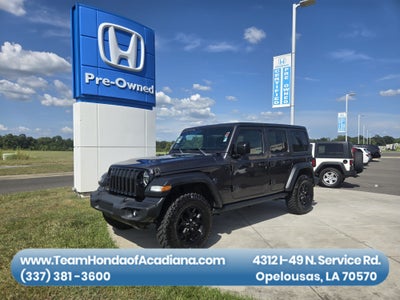 2020 Jeep Wrangler Unlimited Willys