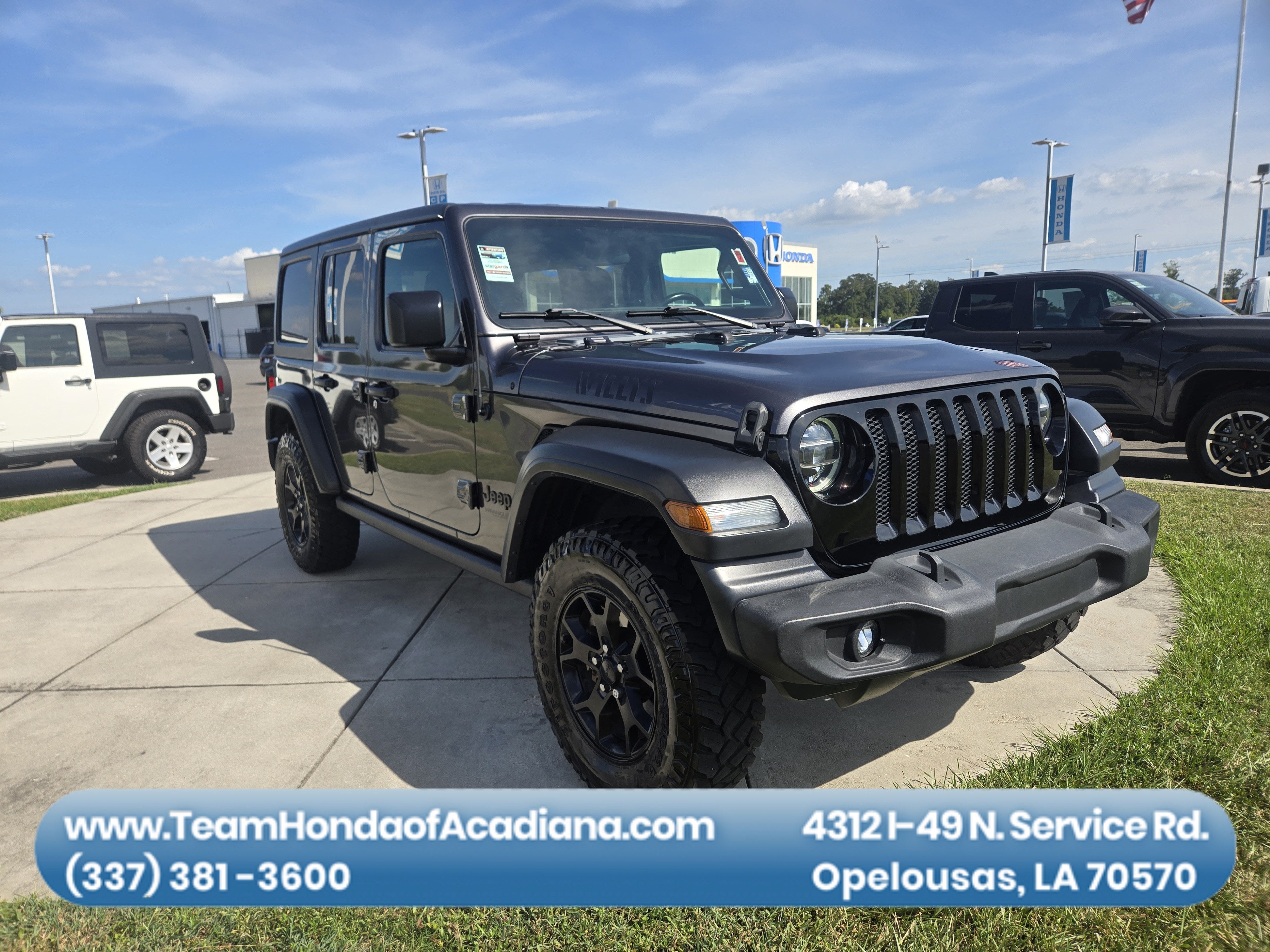 2020 Jeep Wrangler Unlimited Willys