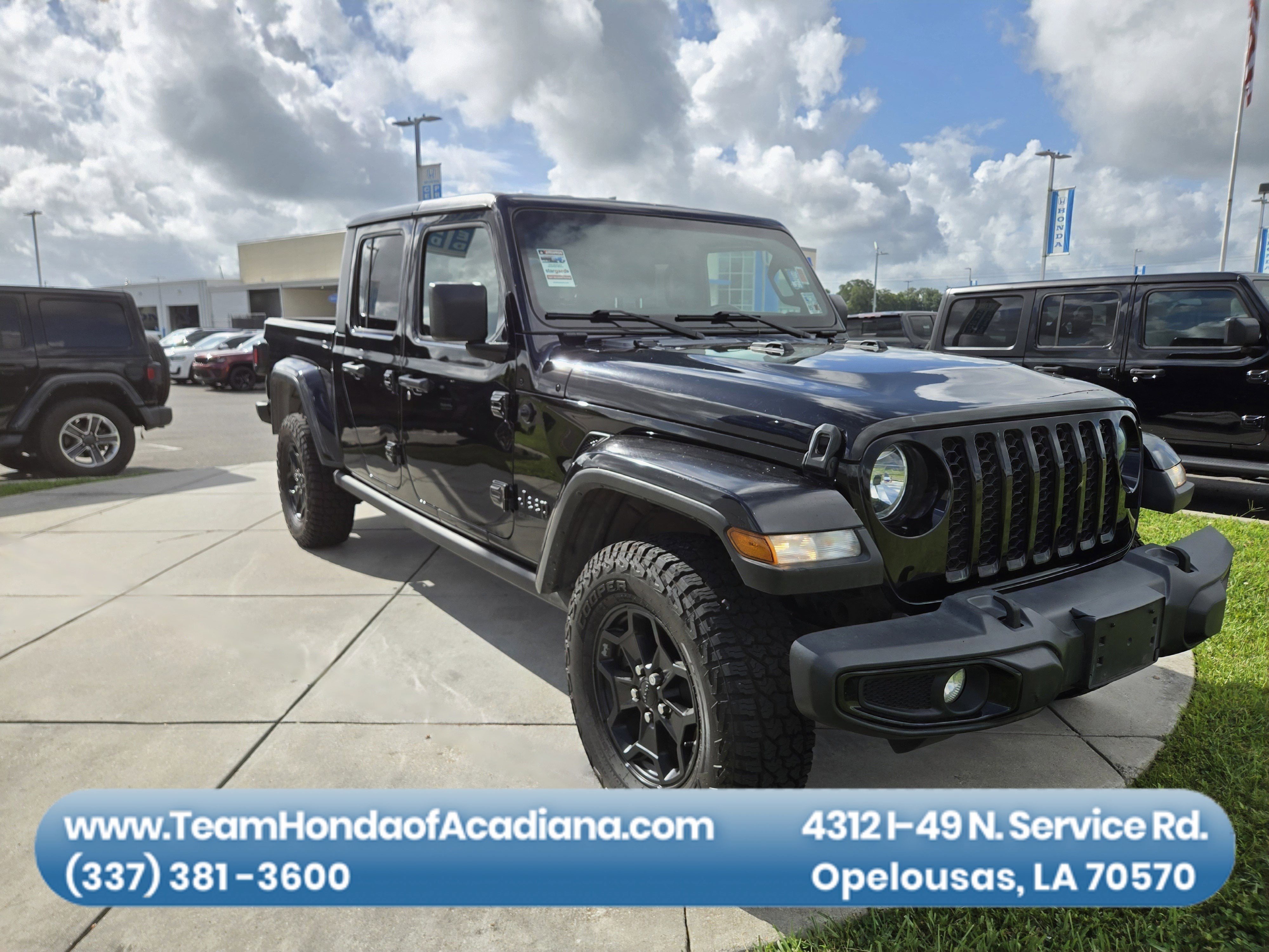 2021 Jeep Gladiator Willys Sport