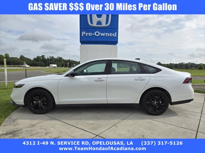 2025 Honda Accord Sedan SE