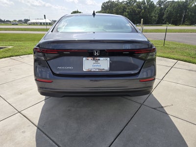 2025 Honda Accord Sedan SE
