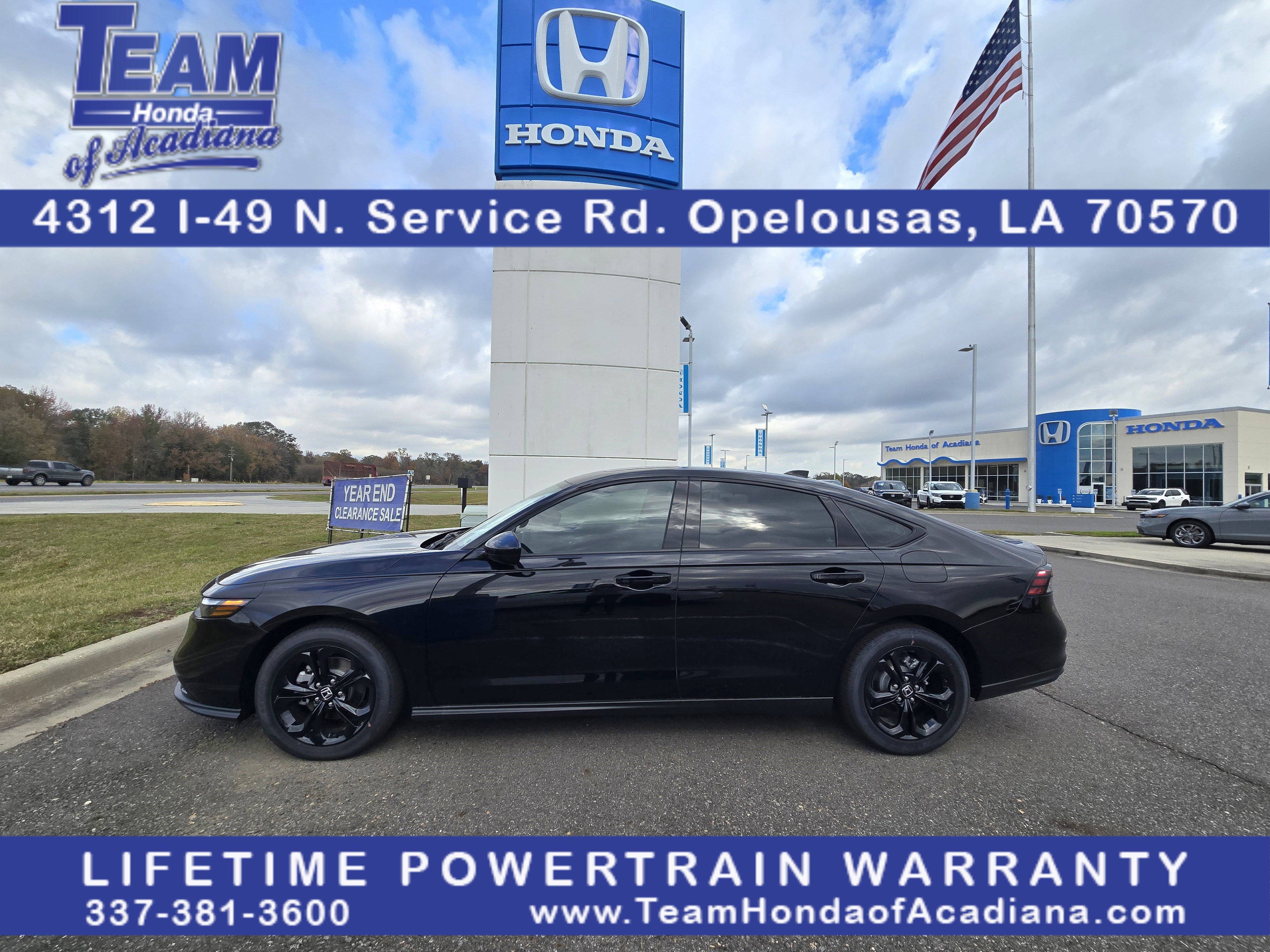 2025 Honda Accord Sedan SE