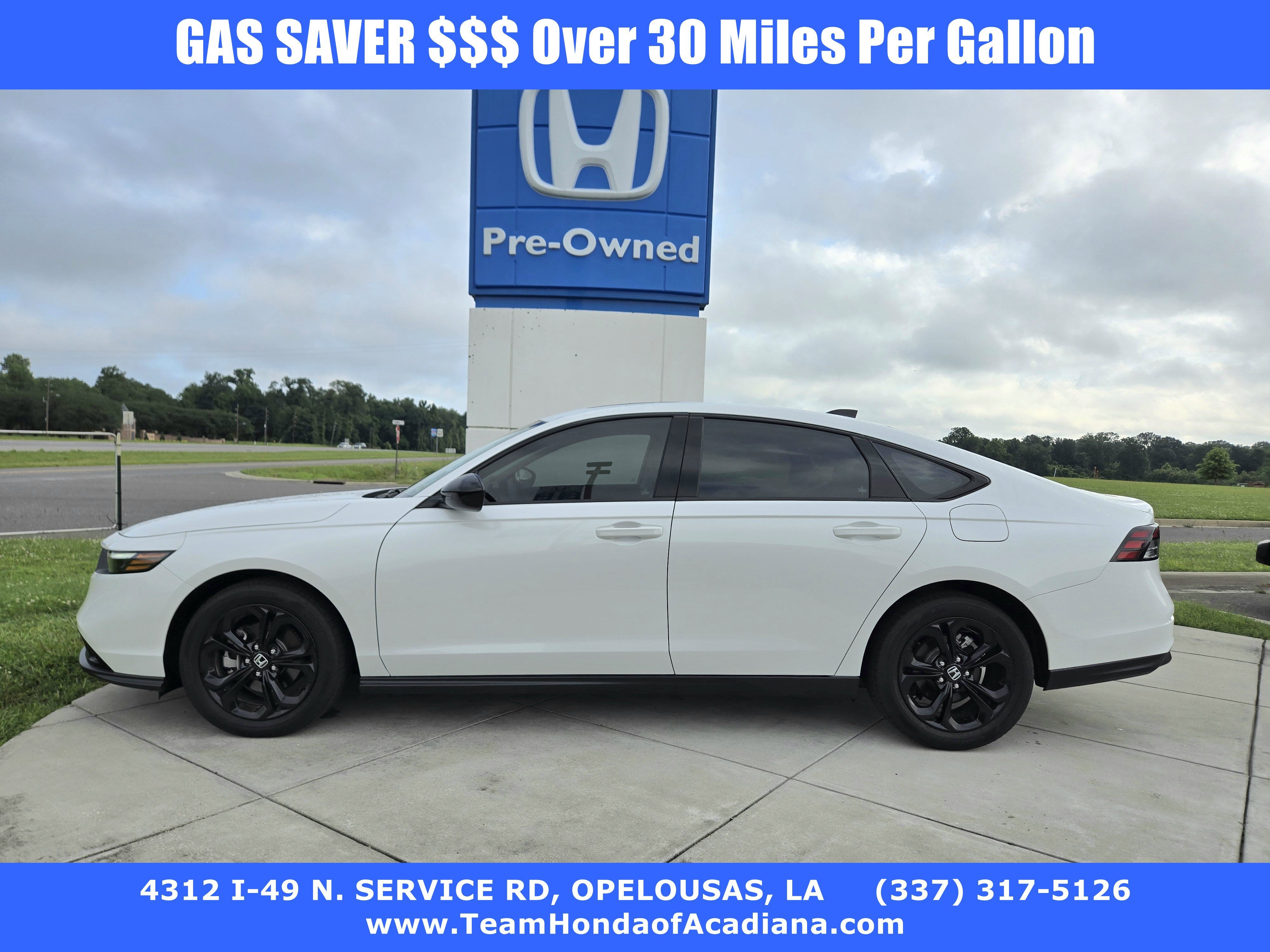 2025 Honda Accord Sedan SE