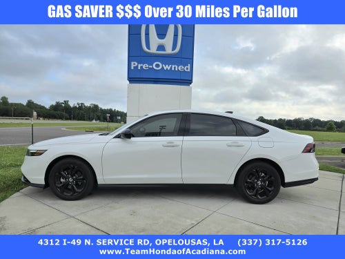 2025 Honda Accord Sedan SE