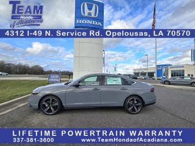 2025 Honda Accord Hybrid Sport