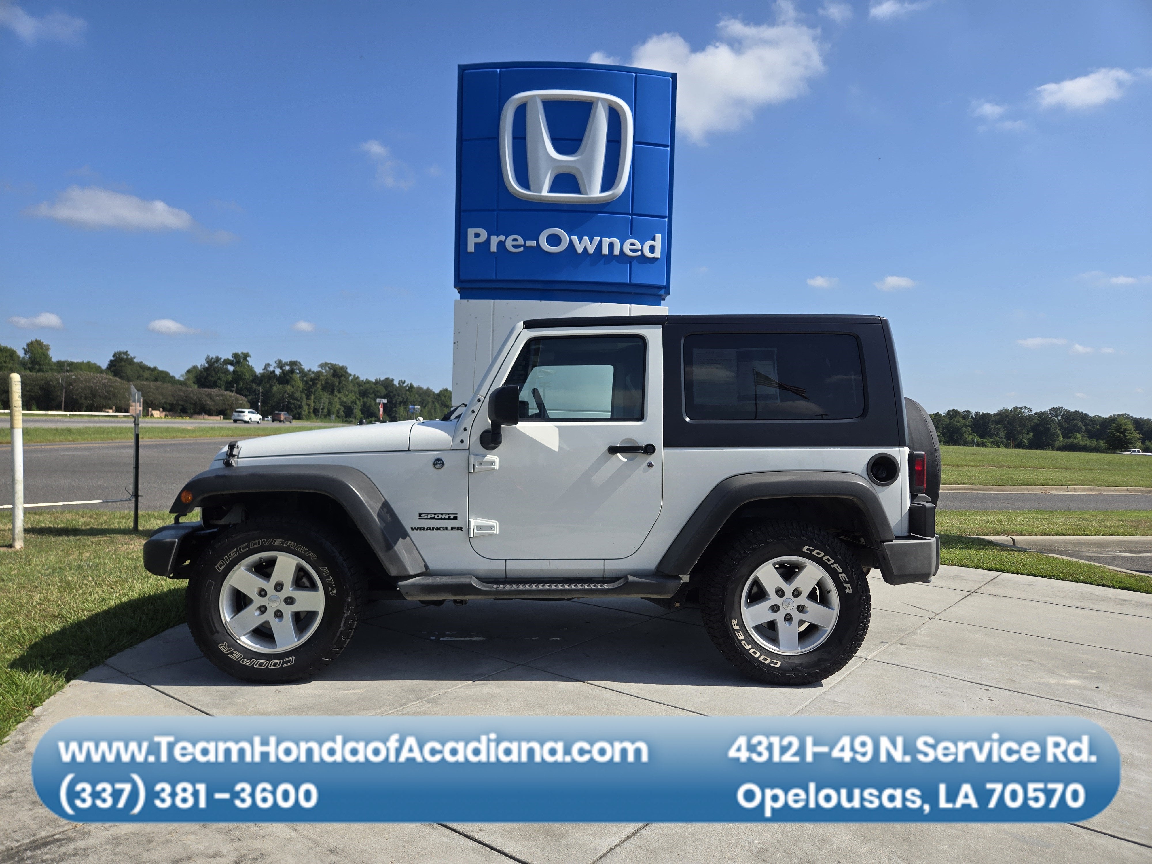 2010 Jeep Wrangler Sport