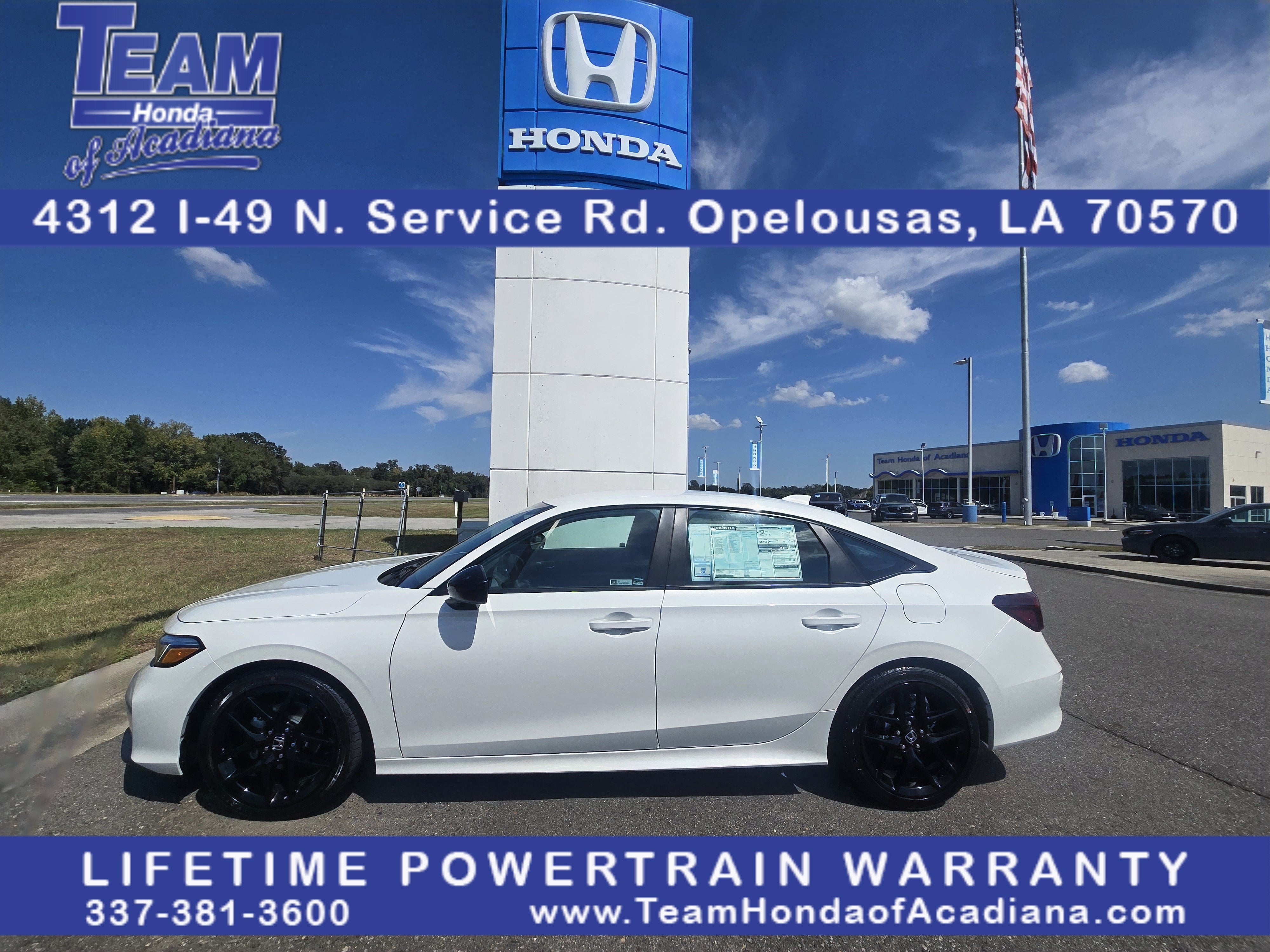 2026 Honda Civic Sedan Sport