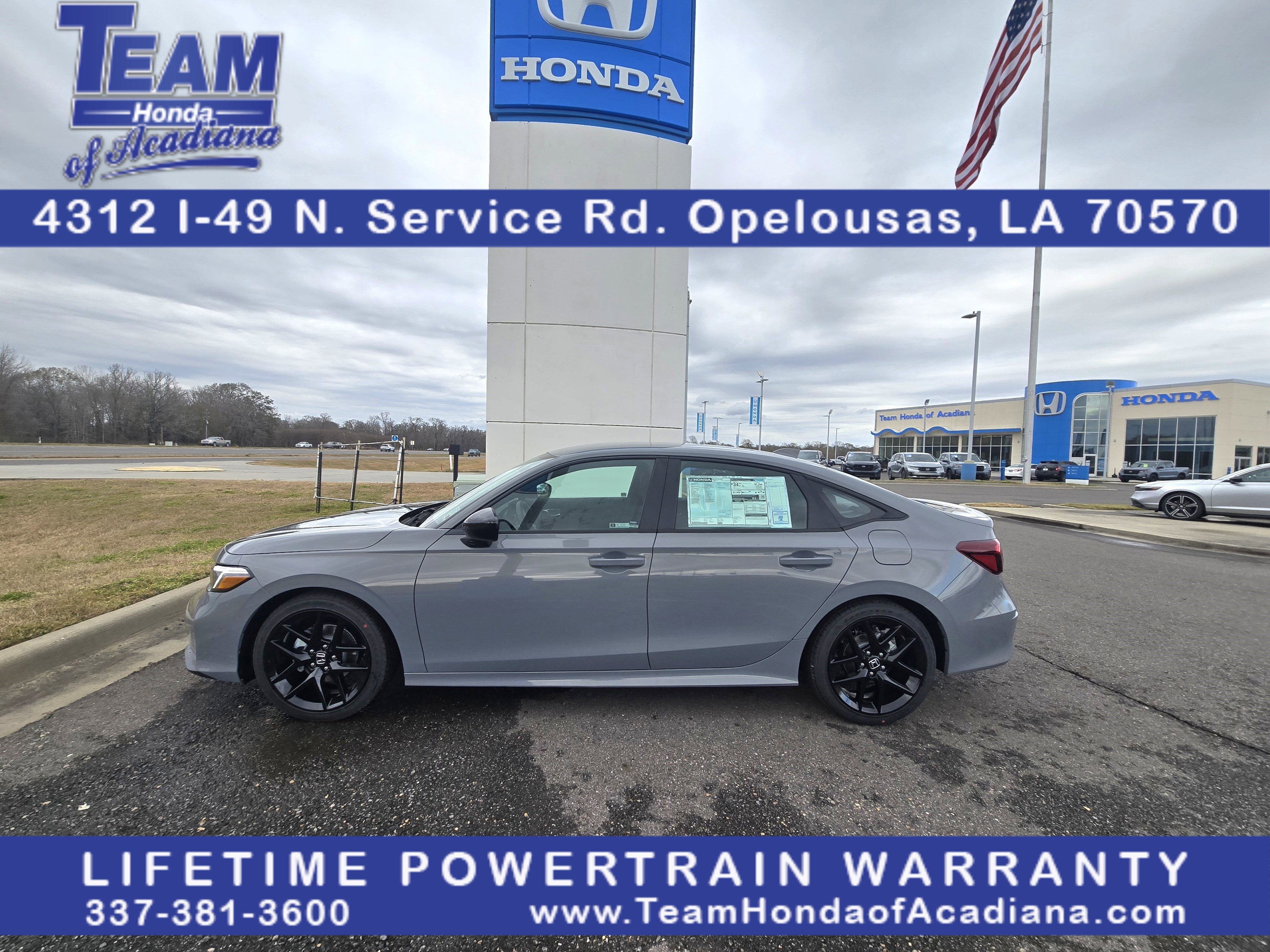 2026 Honda Civic Sedan Sport