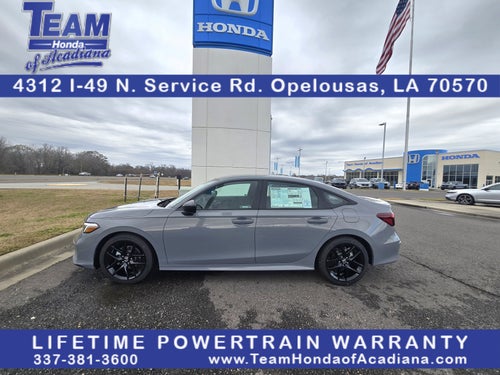 2026 Honda Civic Sedan Sport