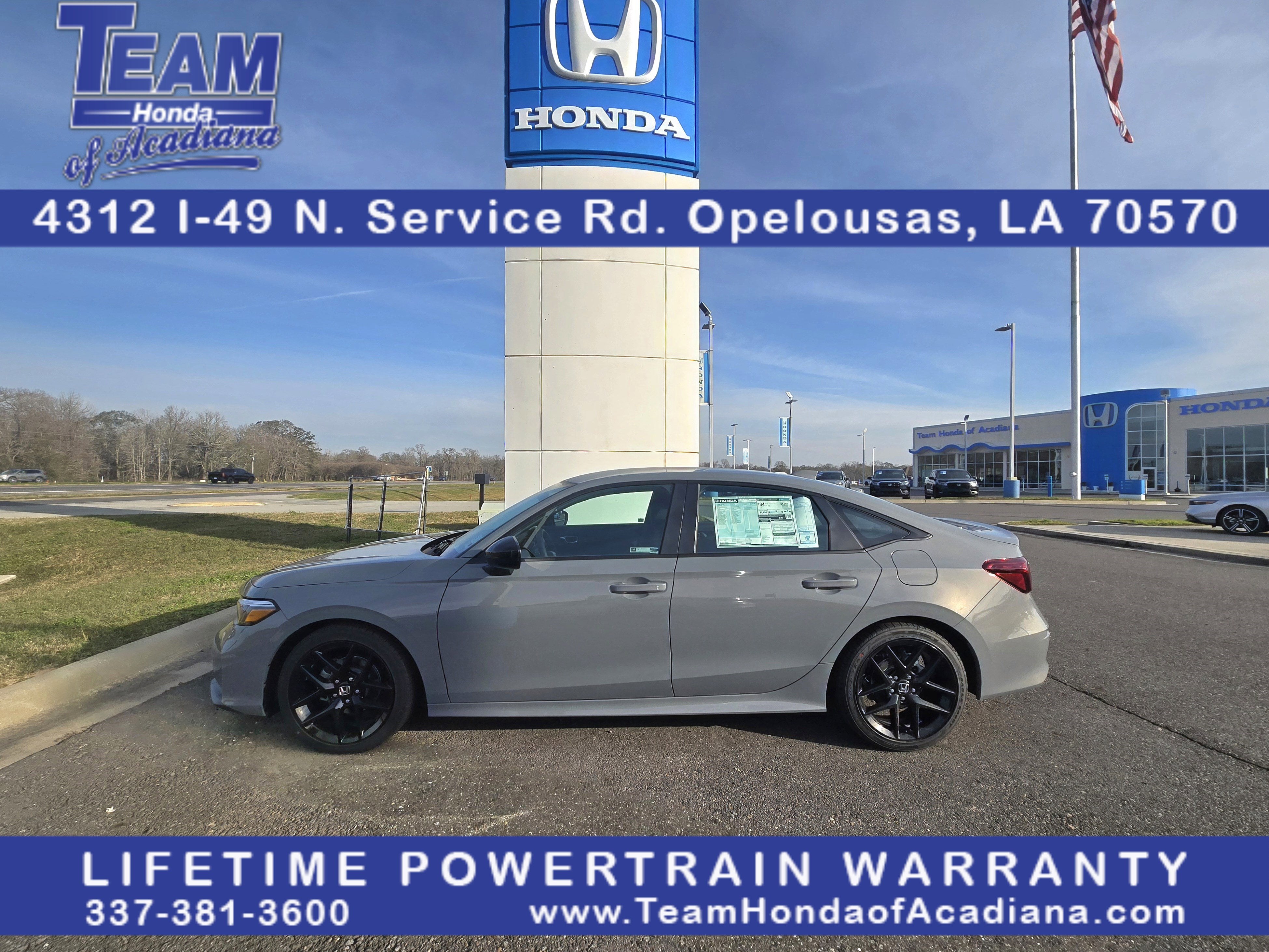 2026 Honda Civic Sedan Sport