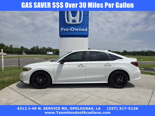 2026 Honda Civic Sedan Sport