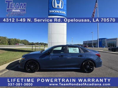 2026 Honda Civic Sedan Sport