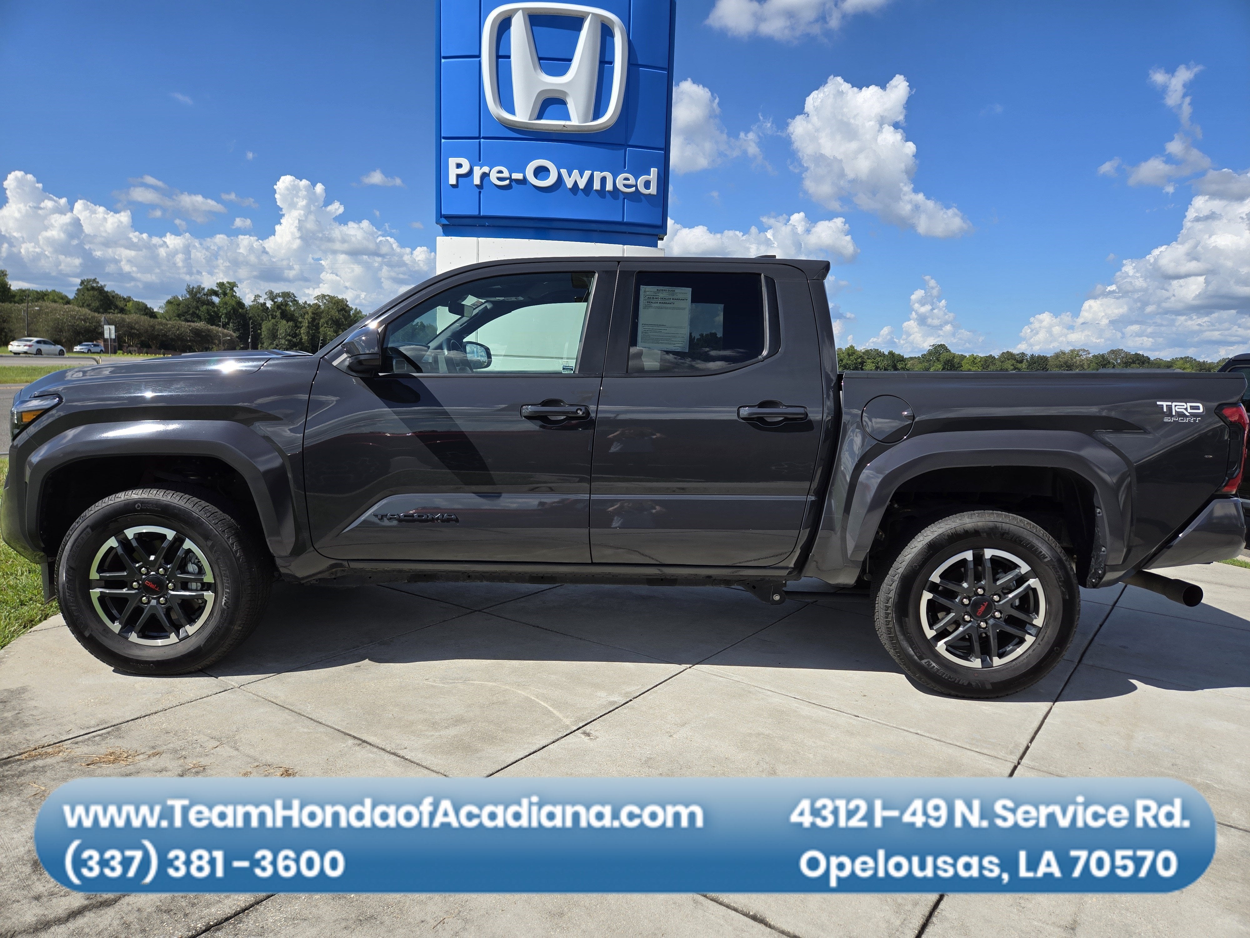 2025 Toyota Tacoma 4WD TRD Sport