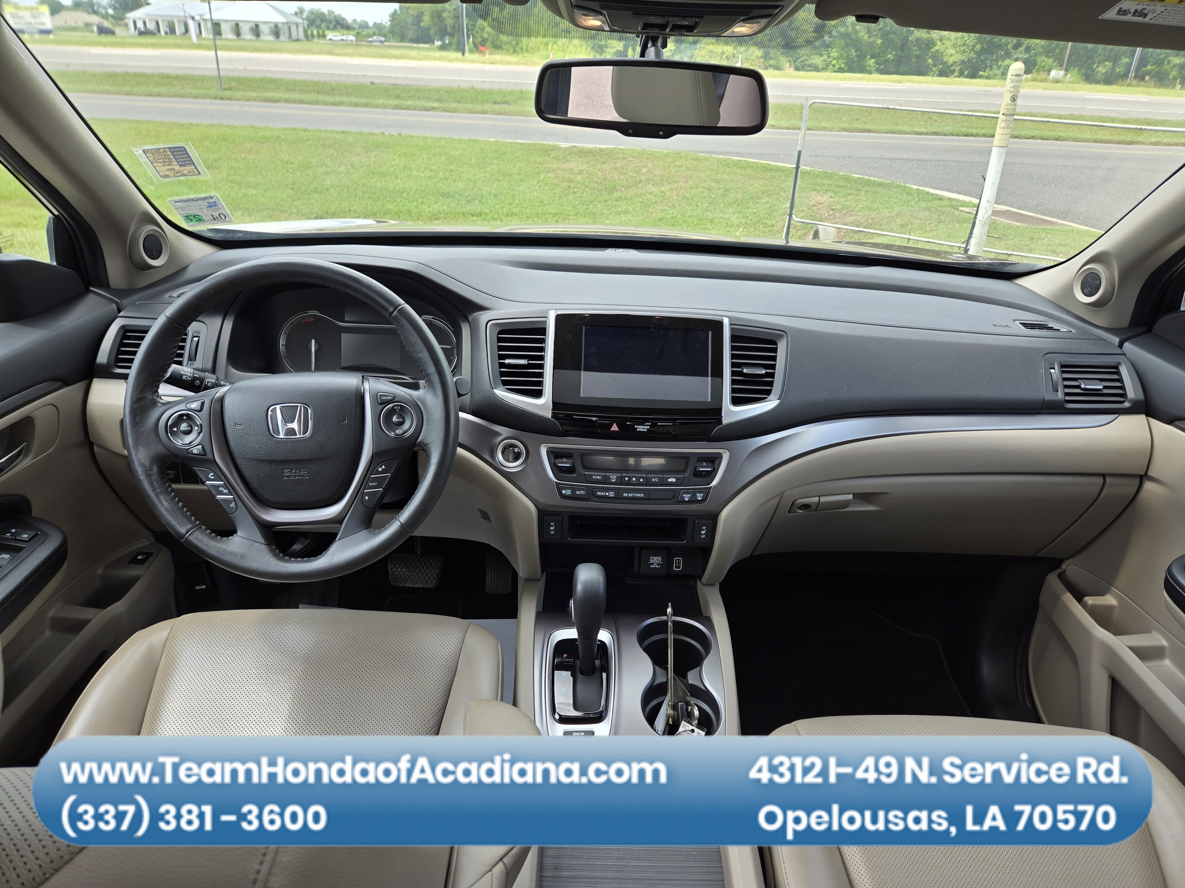 2019 Honda Ridgeline RTL-T