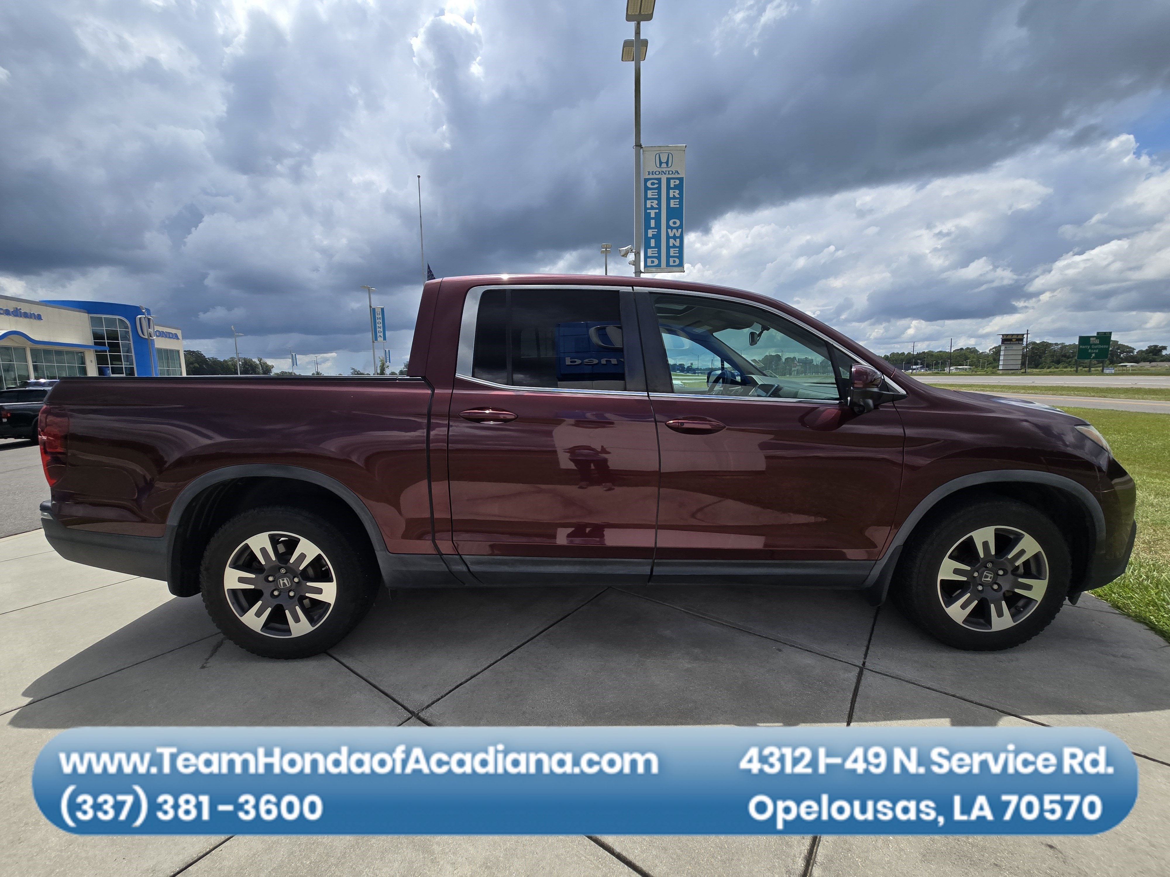 2019 Honda Ridgeline RTL-T