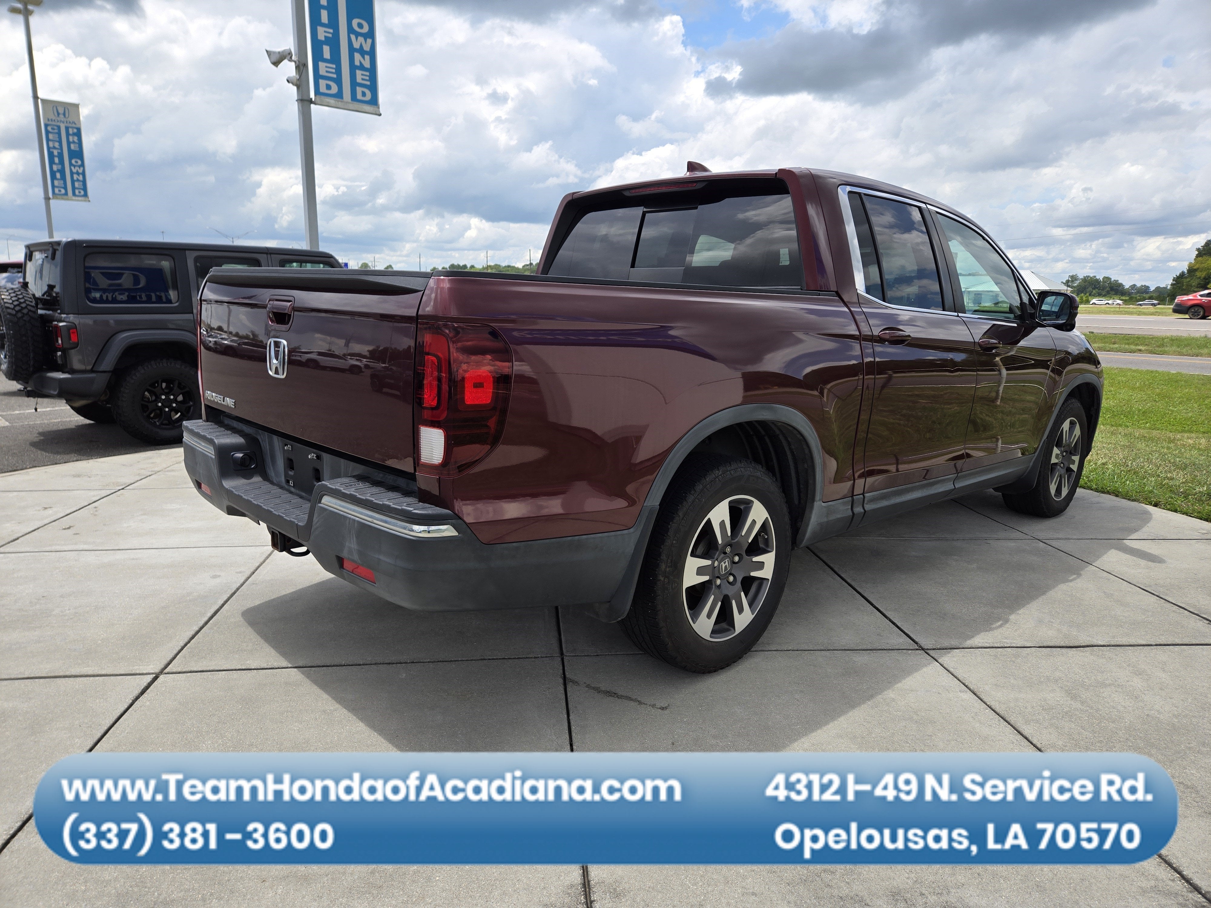 2019 Honda Ridgeline RTL-T