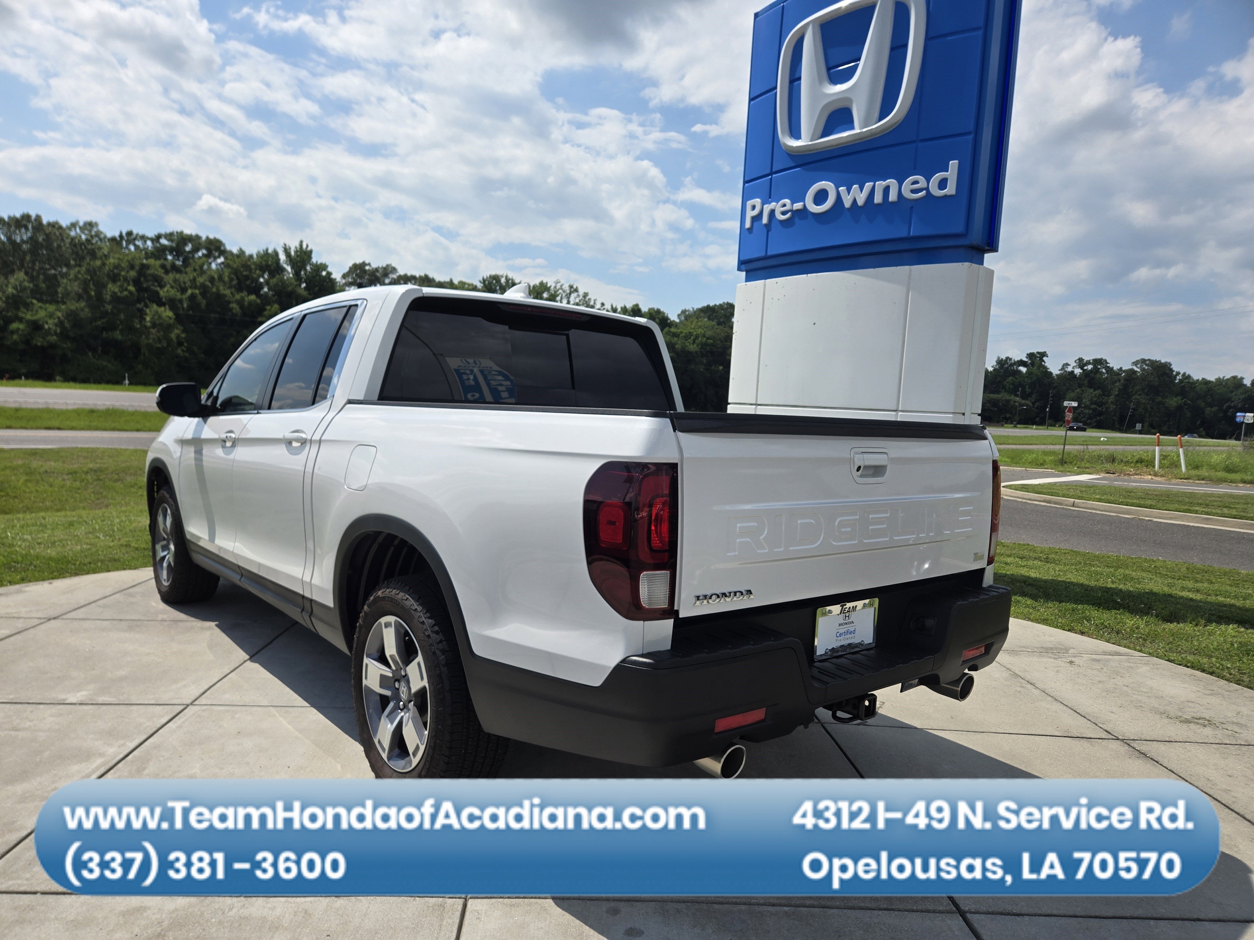 2025 Honda Ridgeline RTL