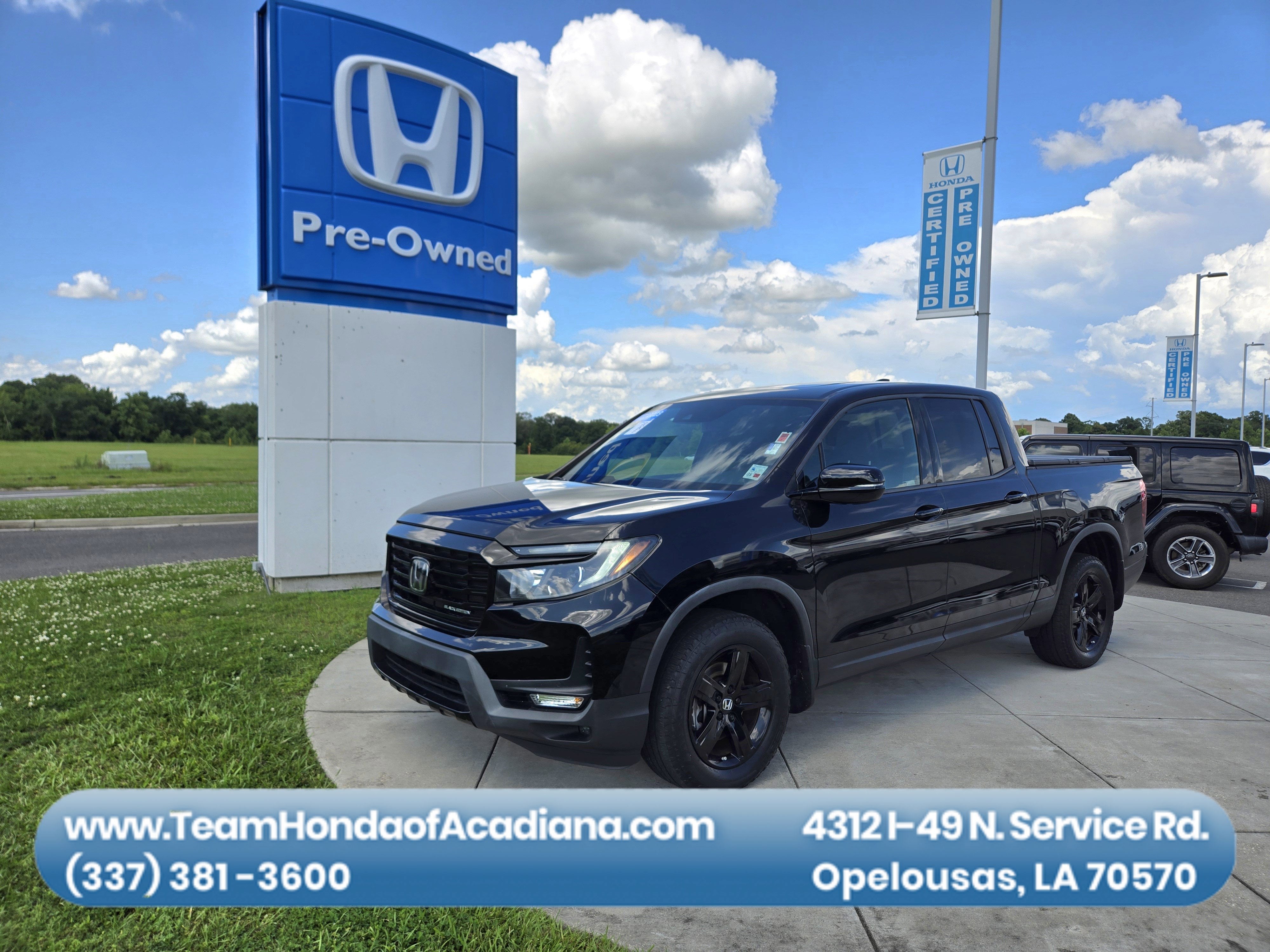 2023 Honda Ridgeline Black Edition