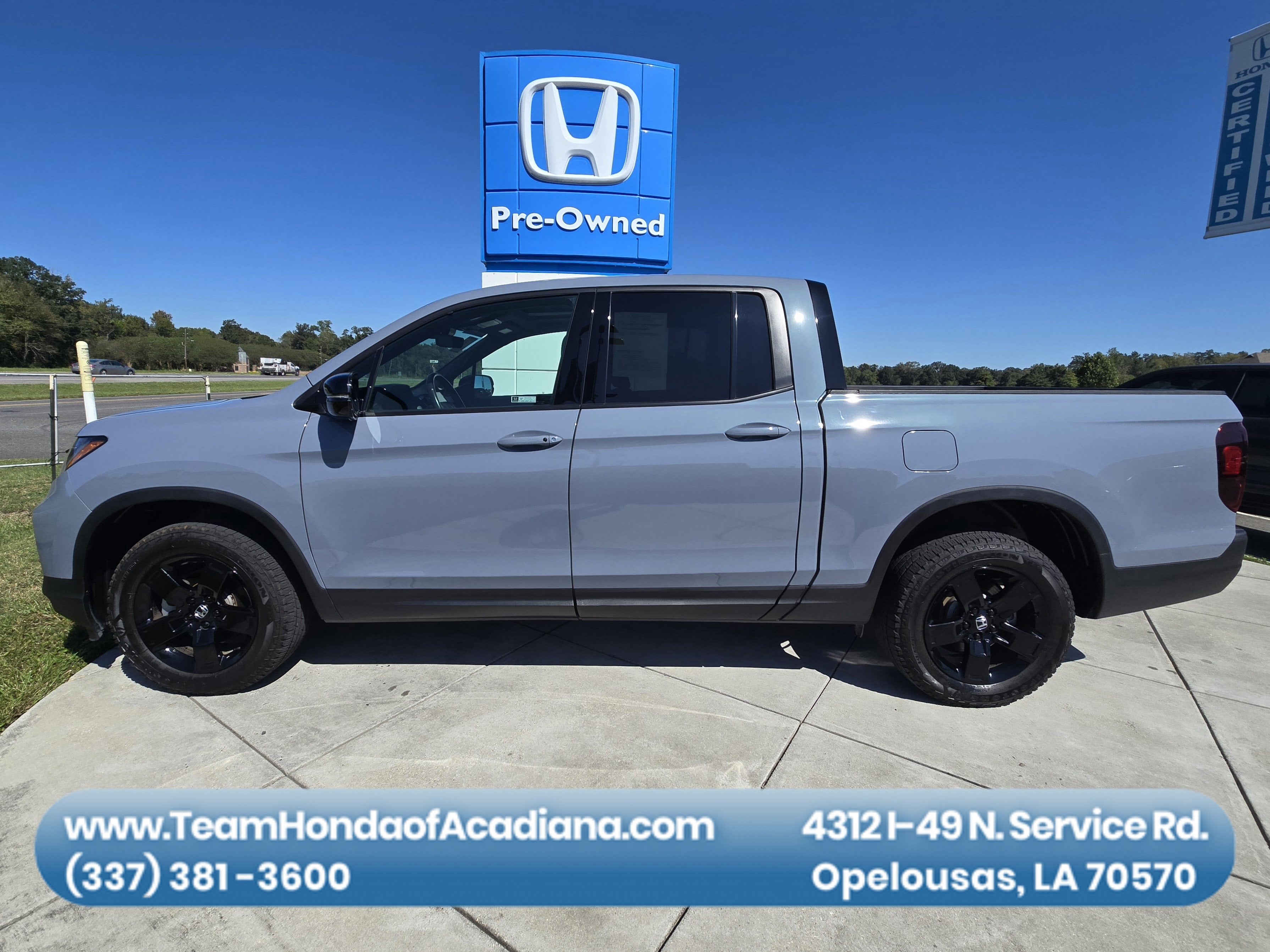 2025 Honda Ridgeline Black Edition