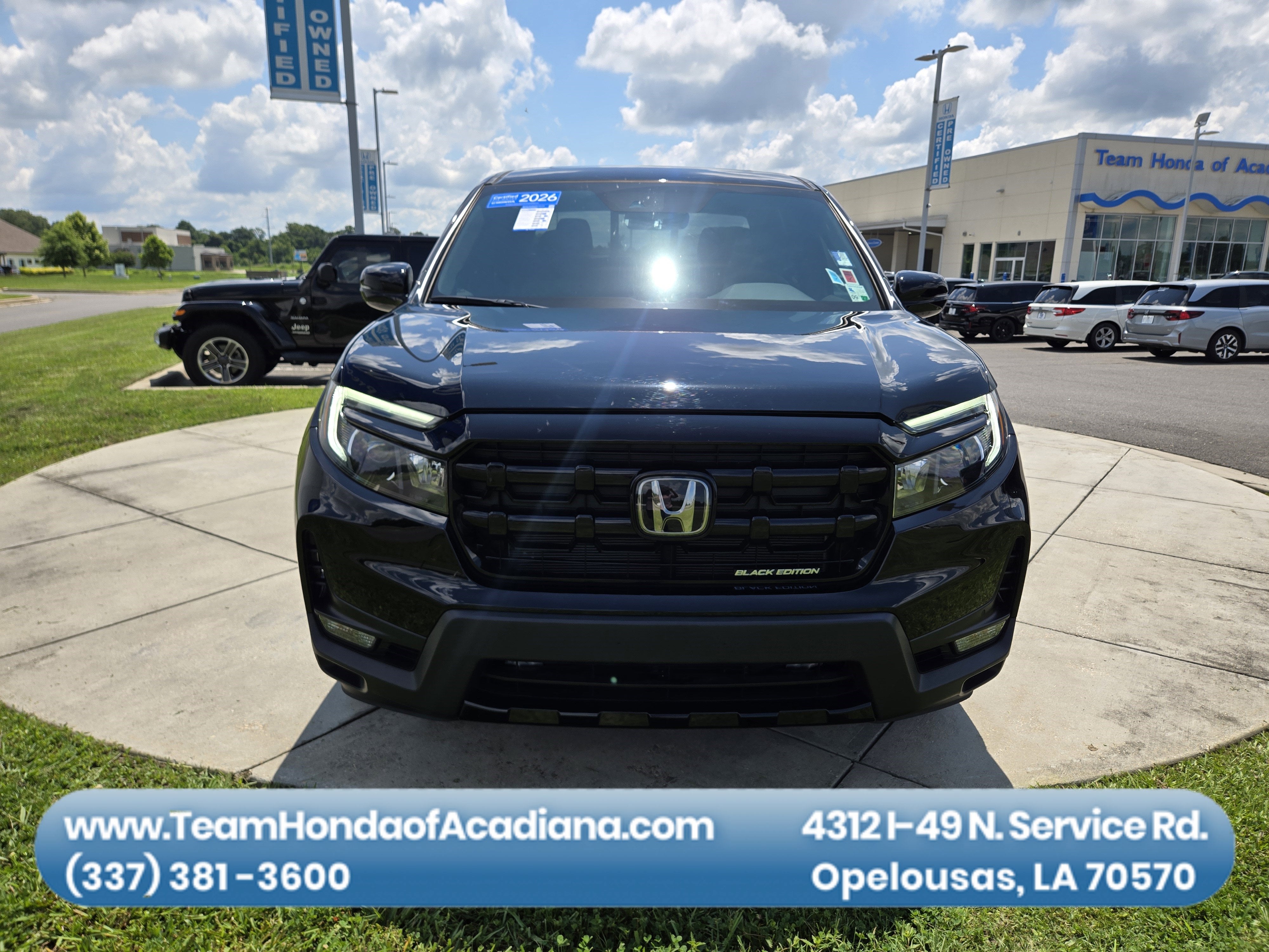 2026 Honda Ridgeline Black Edition