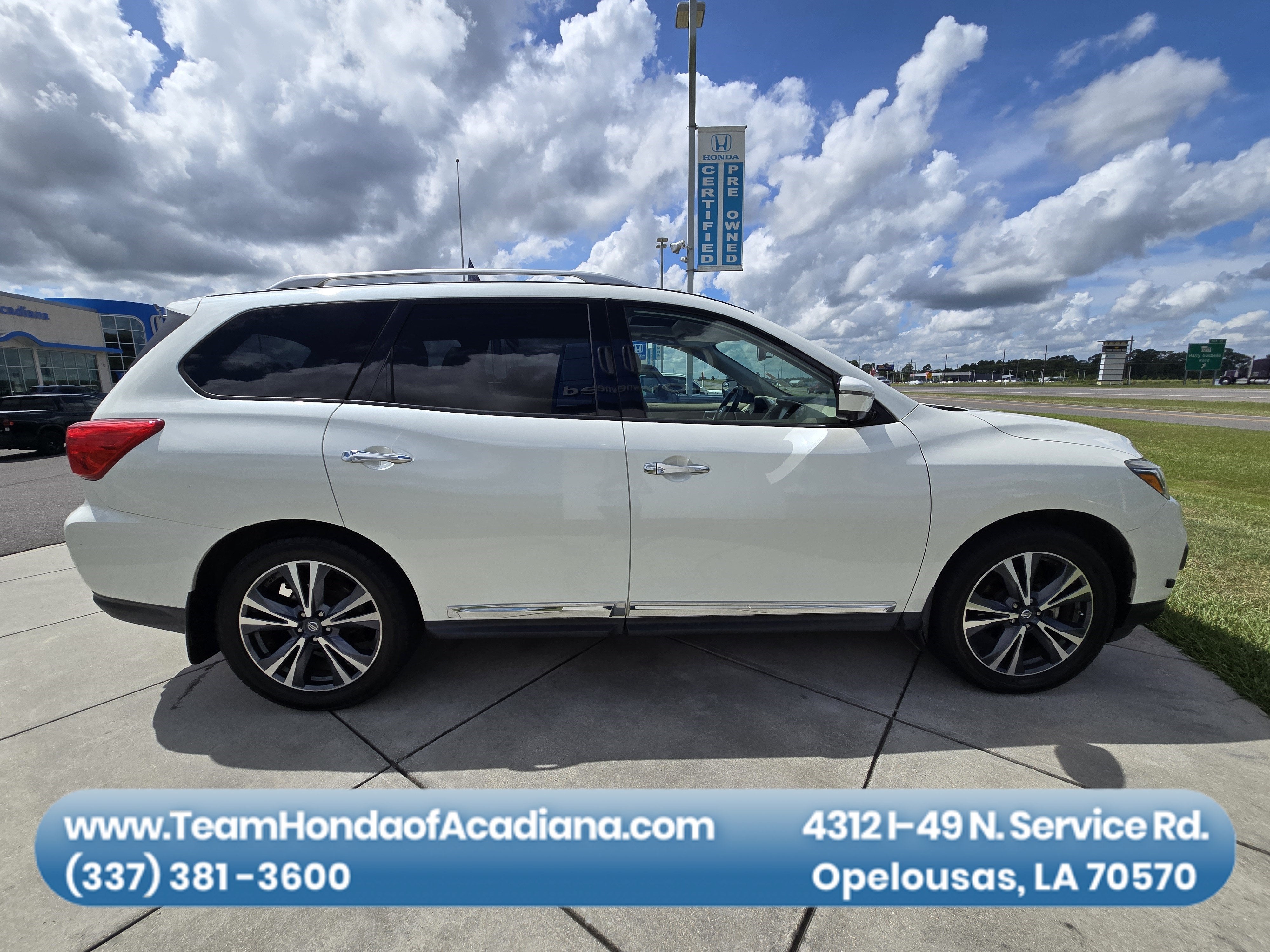2019 Nissan Pathfinder Platinum