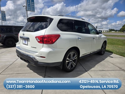 2019 Nissan Pathfinder Platinum