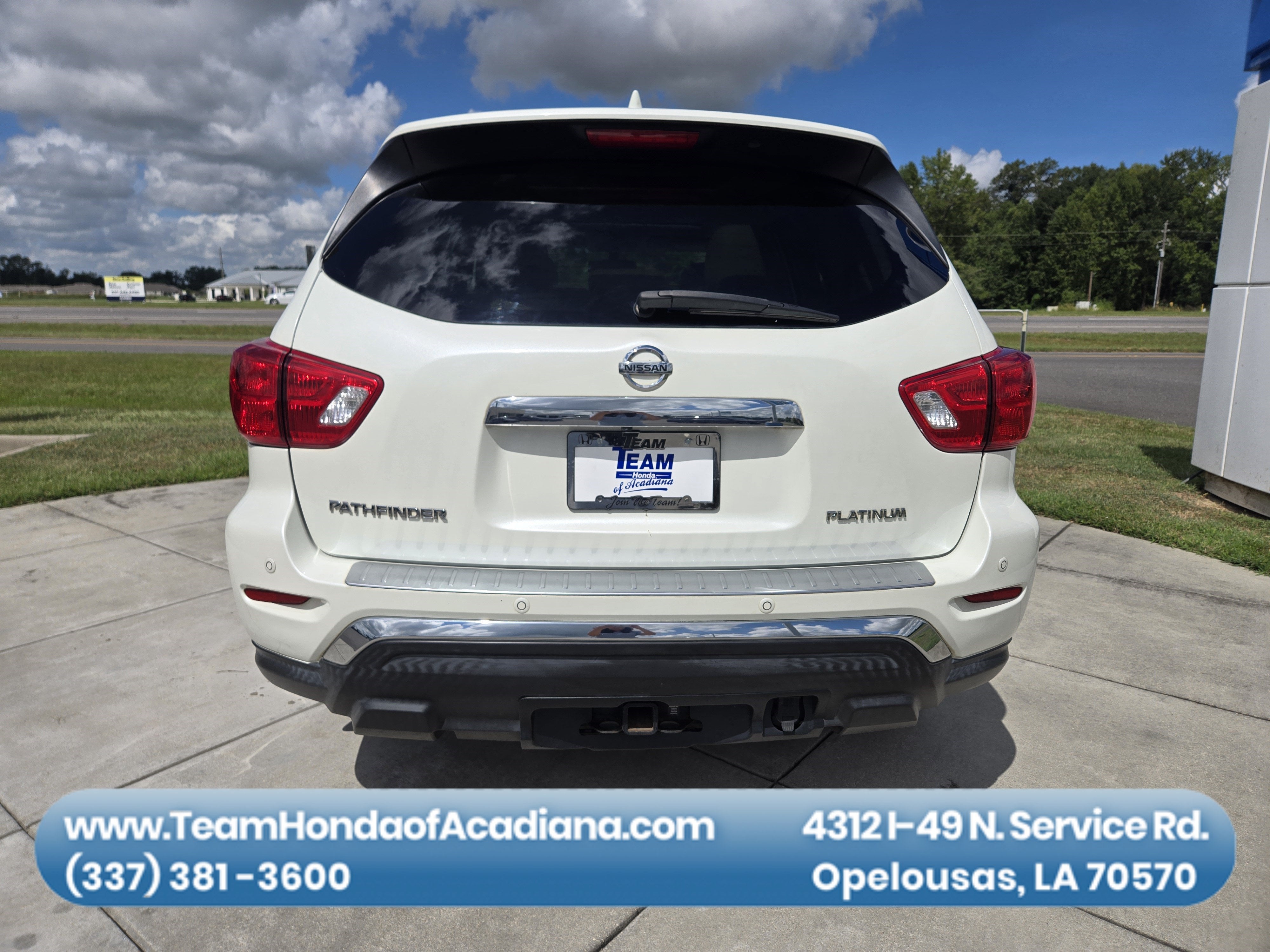 2019 Nissan Pathfinder Platinum