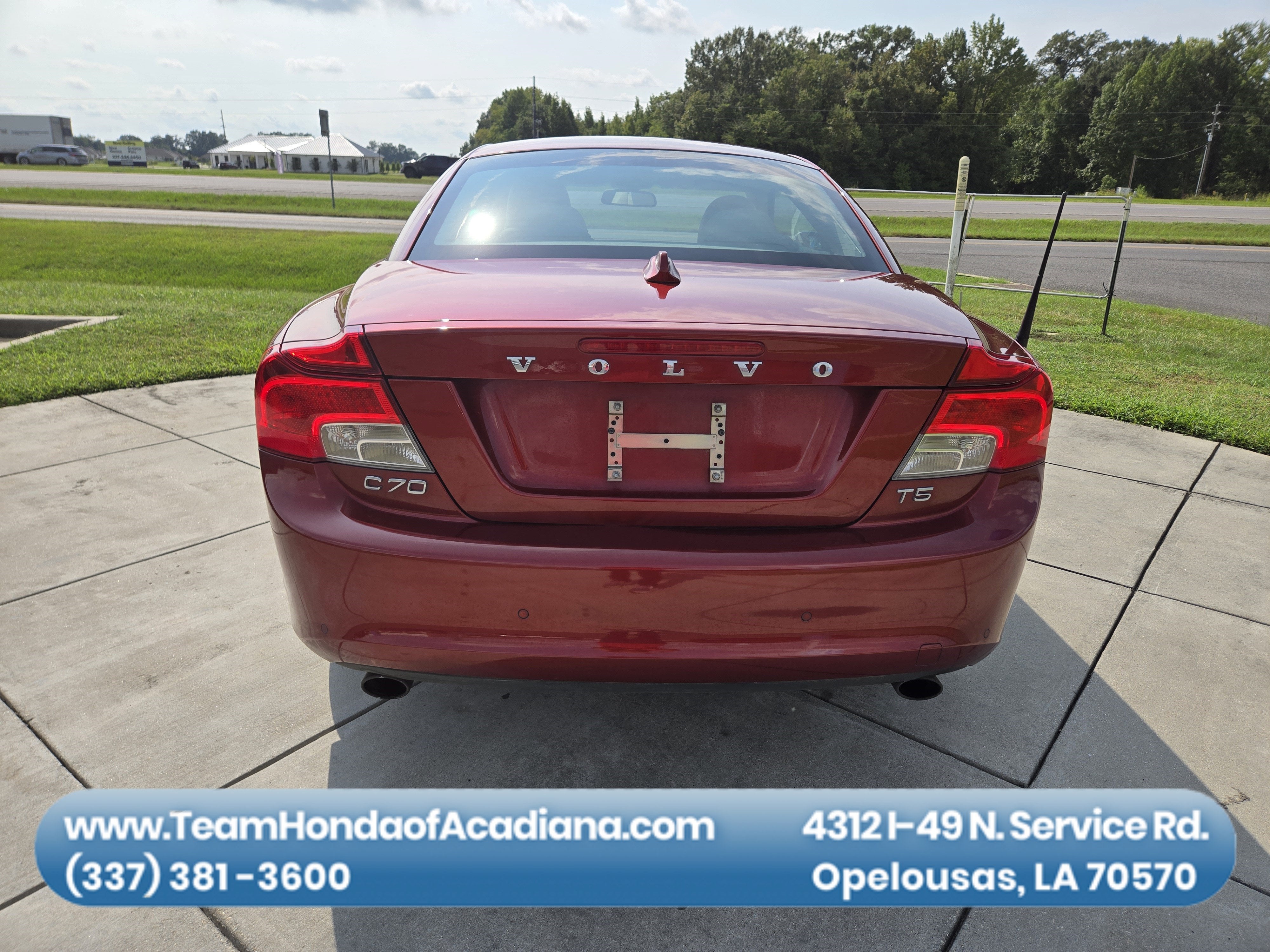 2011 Volvo C70 2DR CONV AUTO