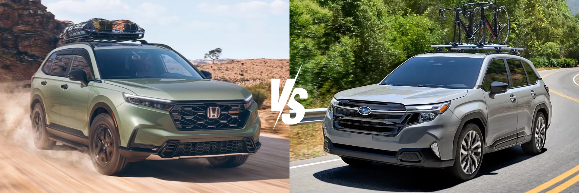 2025 Honda CR-V vs 2025 Subaru Forester