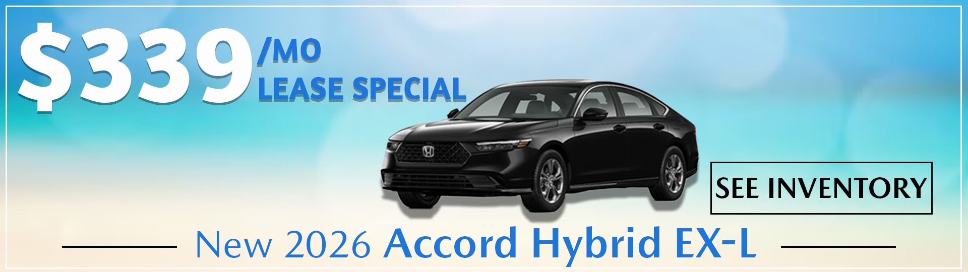 HONDA, ACCORD, LEASE 