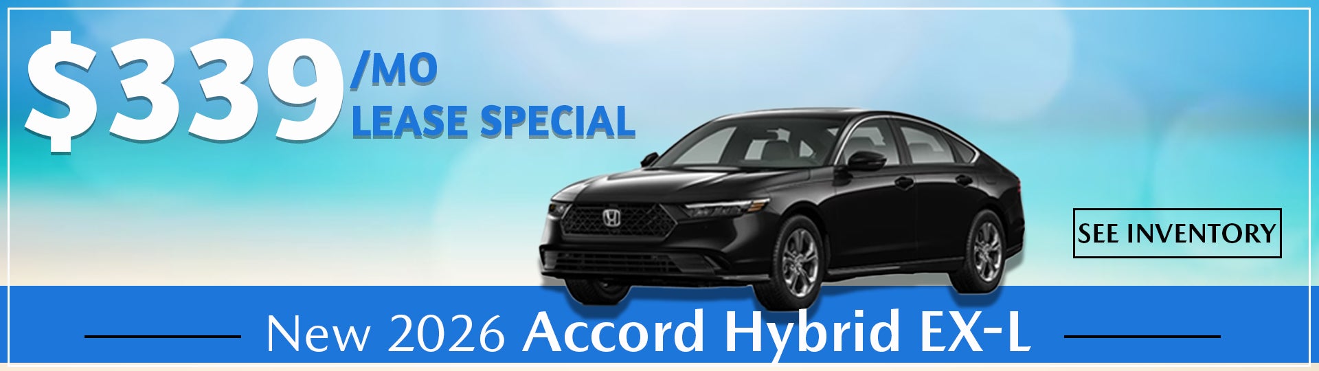 HONDA, ACCORD, LEASE 